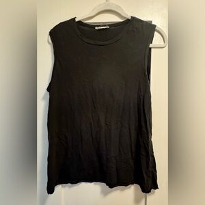 Nili Lotan Black Sleeveless Tank Top